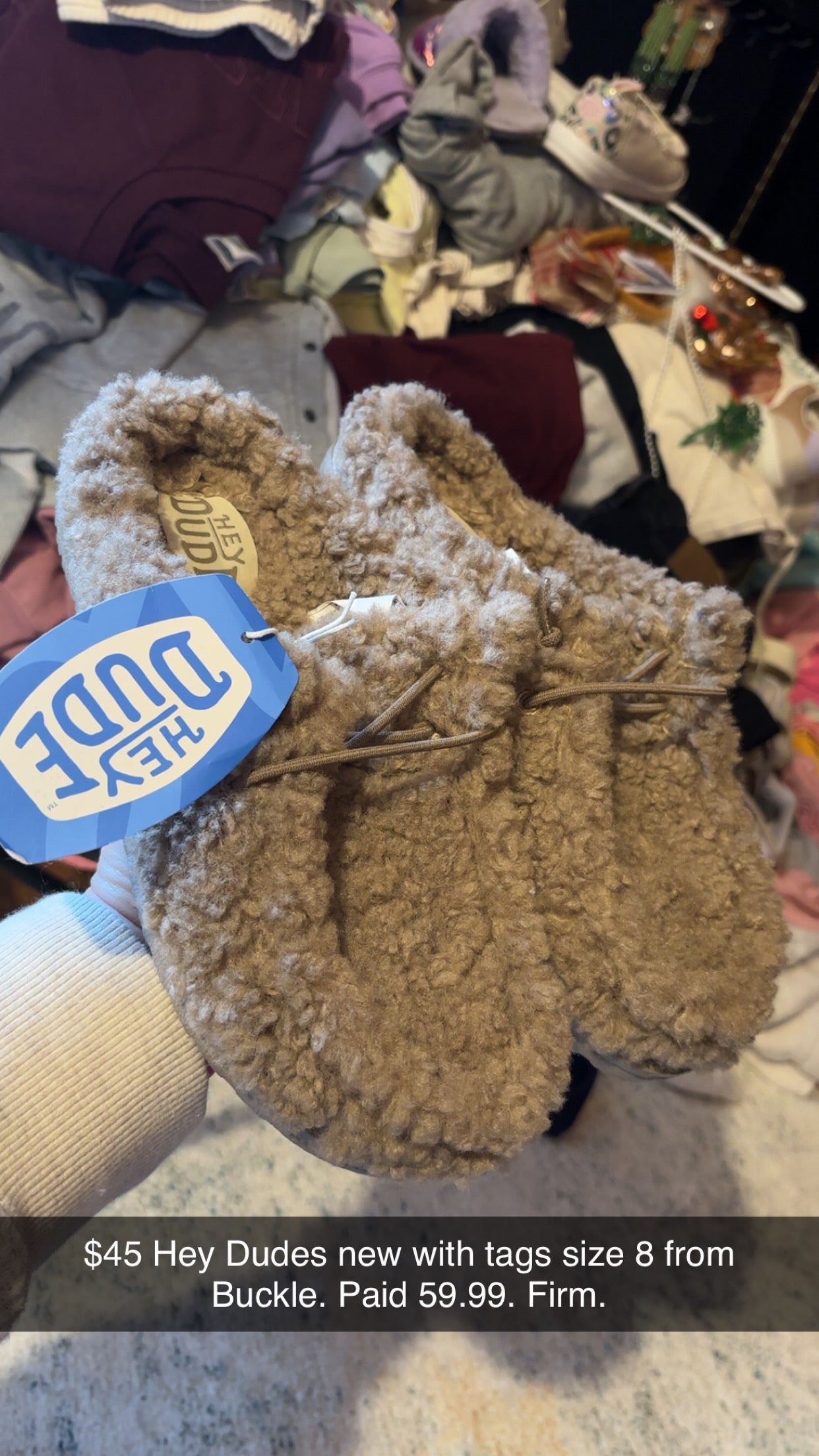 Dude Teddy Slip On Shoes