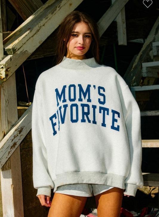 REVERSIBLE Mom’s/Dad’s Favorite Mockneck Preorder